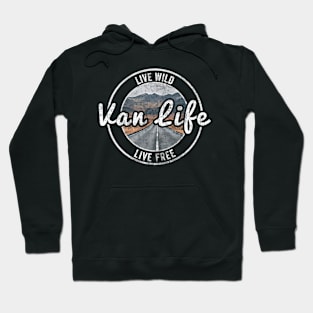 Van Life Retro Vintage Hoodie